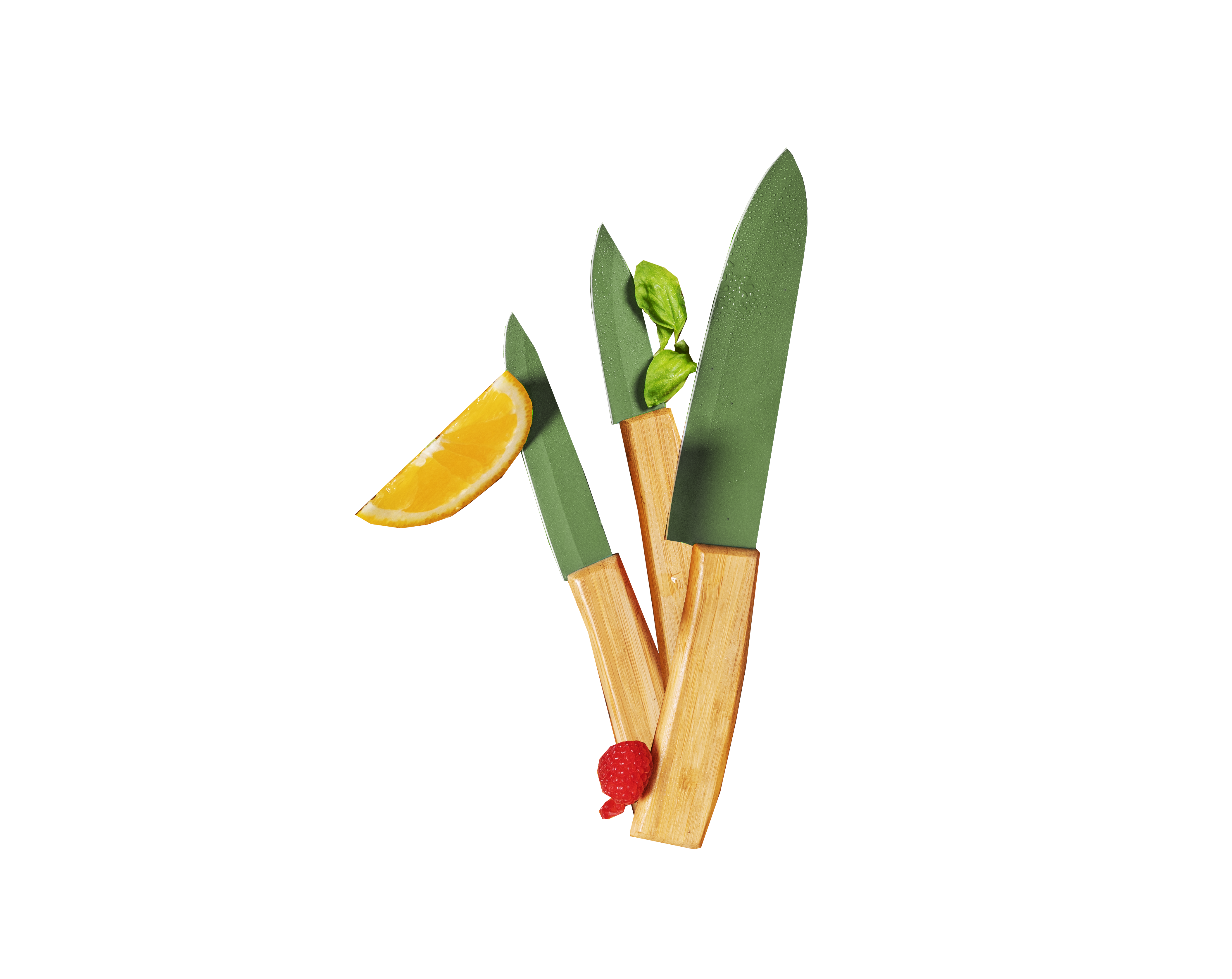 JUST VEGAN Messer-Set 3-tlg
